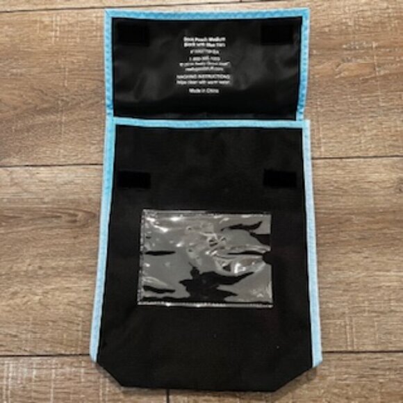 Book Bags Right Stuff 13 Bags Black With Blue trim Name‎ Pocket Handle - Picture 3 of 8